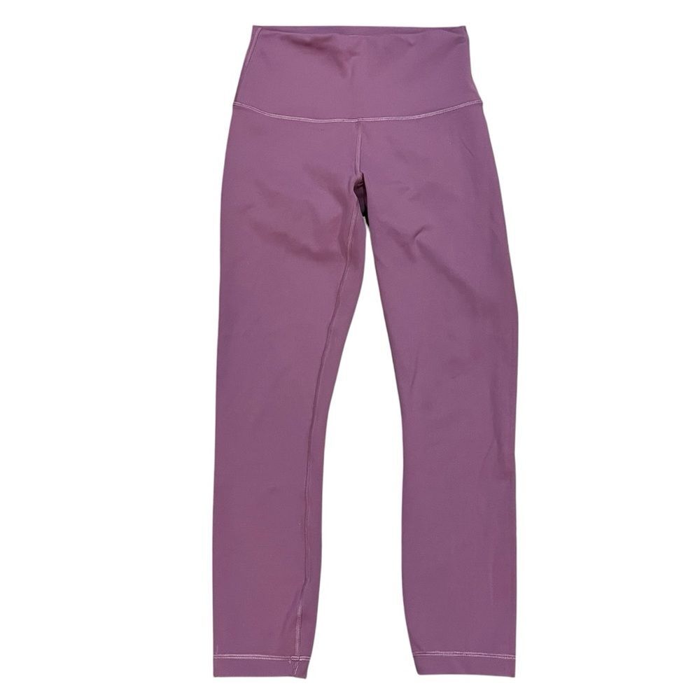 Lululemon Women's Purple Leggings Align High Rise leggings Pant 23” size 4